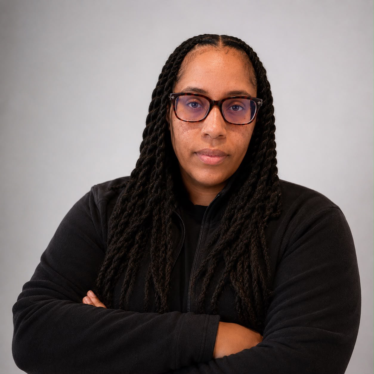 Portrait of Karma, founder and consultant